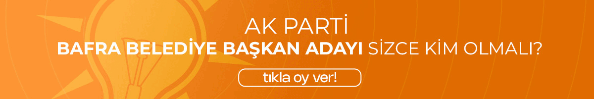 AK Parti Samsun İlçe Seçim Anketleri